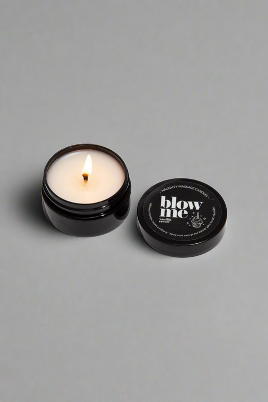 Massage Candle Blow Me Vanilla