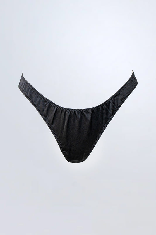 Twyla Silk G-String Black