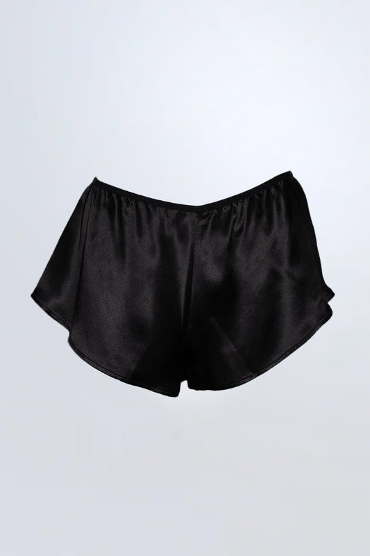 Marianna Silk Short Black
