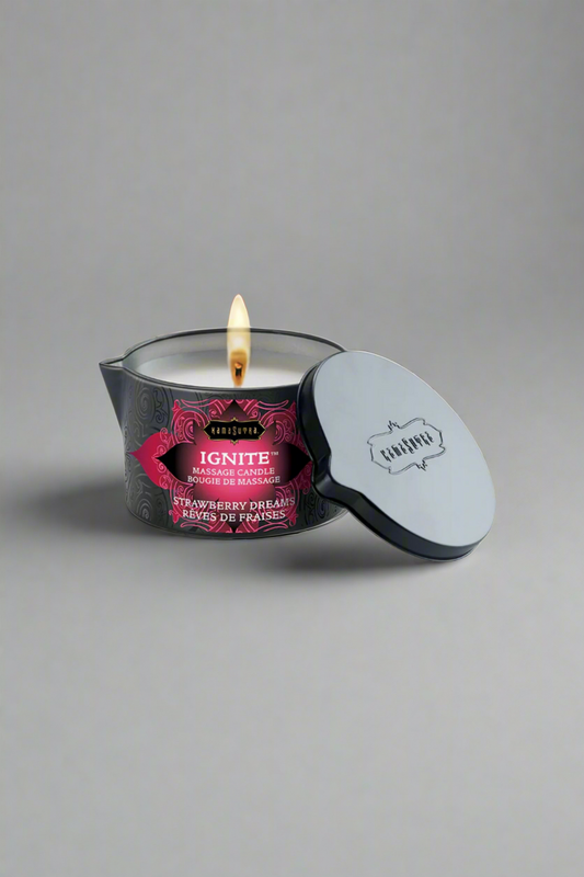 Massage Candle Ignite Strawberry