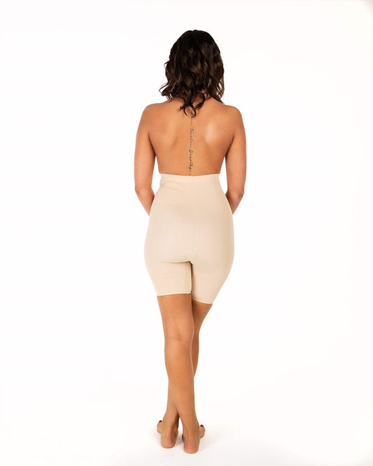 Shapewear Skinny Shorts Beige