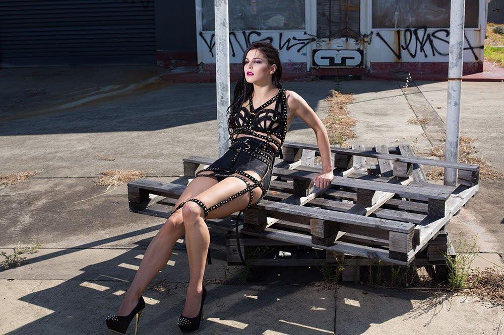 THE LADY BEHIND THE HARNESS | KISSKILL Online Designer Lingerie