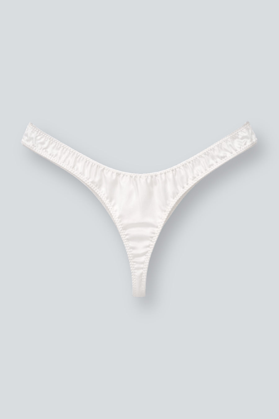 Twyla Silk G-String White