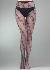 Pantyhose Stars Black