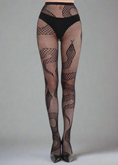 Pantyhose Snakes Black