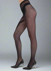 Pantyhose Butterfly Fishnet Black