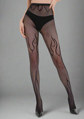 Pantyhose Flame Black