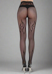 Pantyhose Flame Black