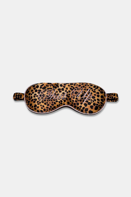 Shut Up Eye Mask Leopard