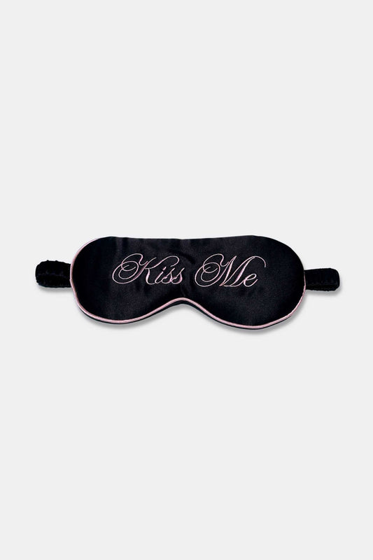 Kiss Me Eye Mask Black