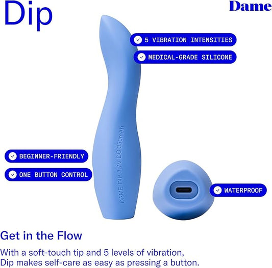 Vibrator Massager Dip 2.0 Periwrinkle