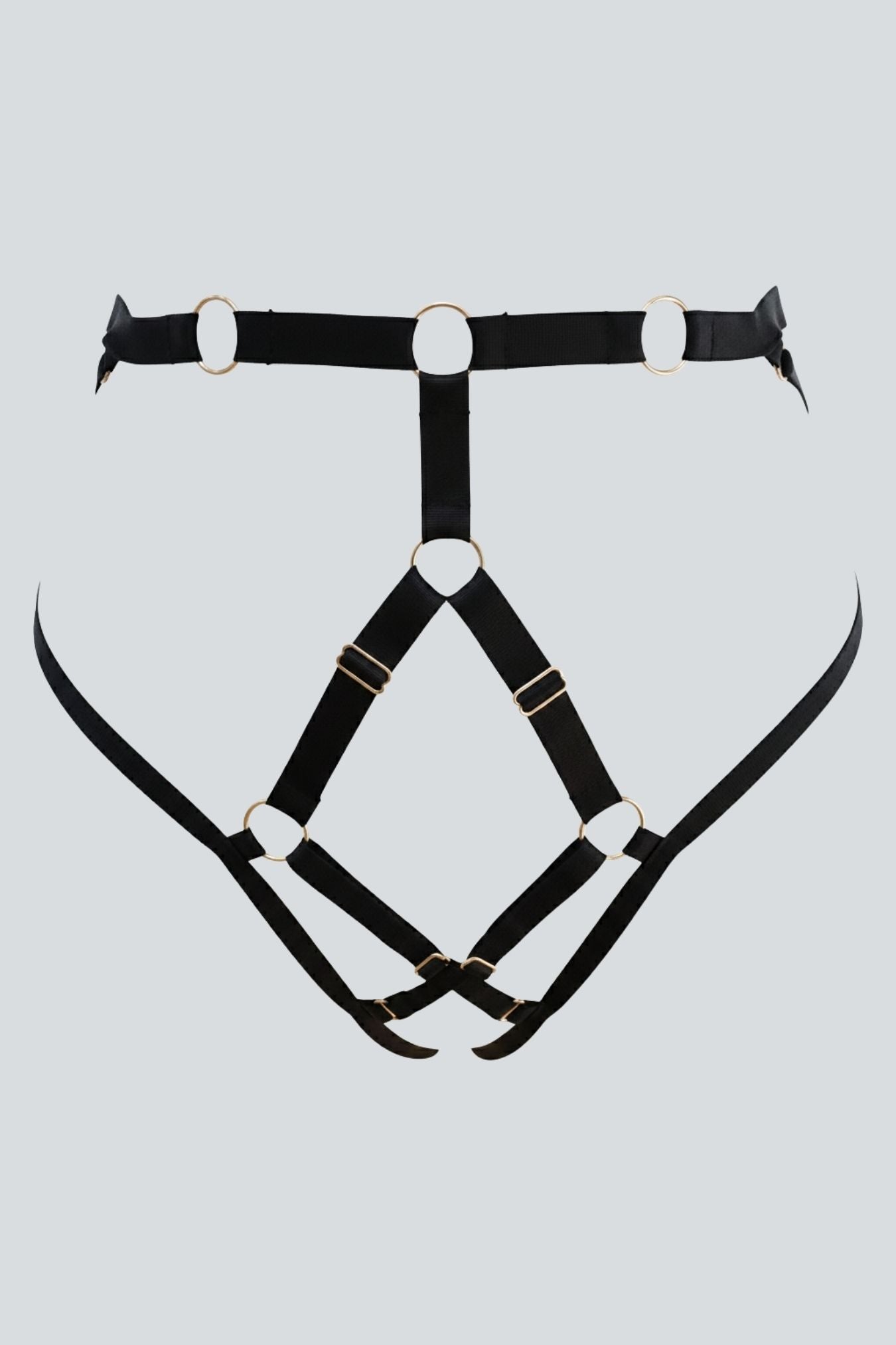 Addict Strappy Open  Knicker | Sample Main image