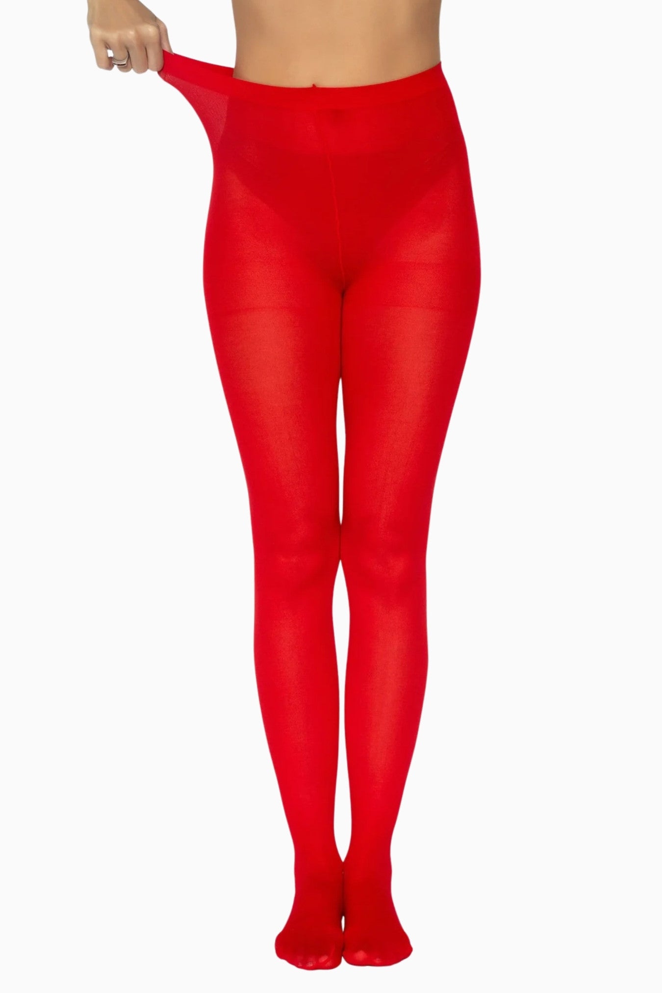 Ari 70D Nylon Tights Red | Archive Sample Main image