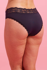 Chloe Microfibre Boyleg Knicker Black