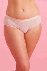 Lily Cotton Boyleg Knicker Taupe