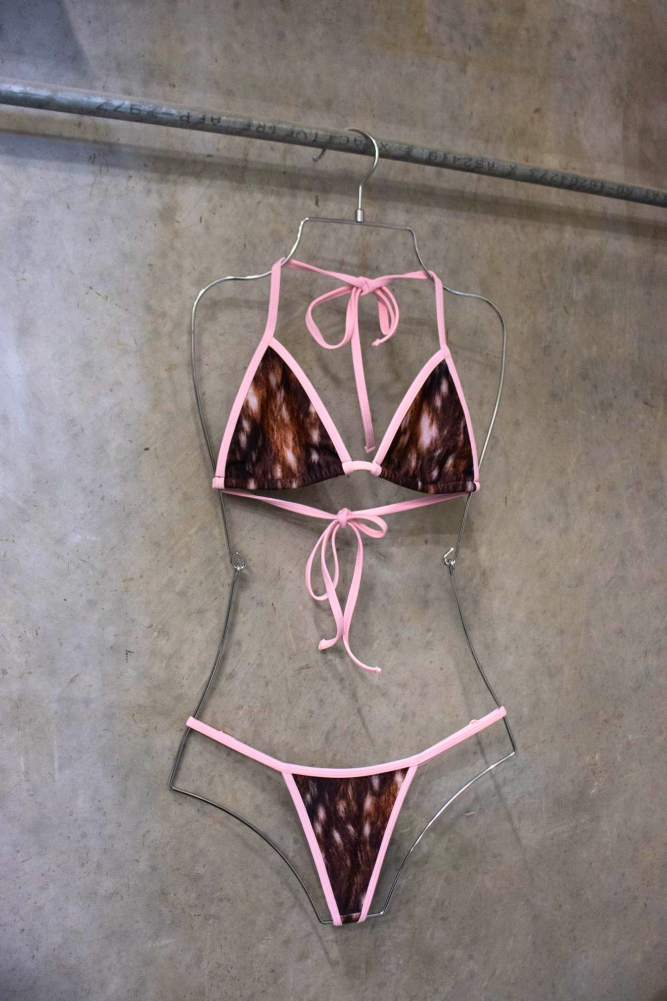 Bambi Contrast Micro Bikini Set - Size XS/S | Archive Sample Main image