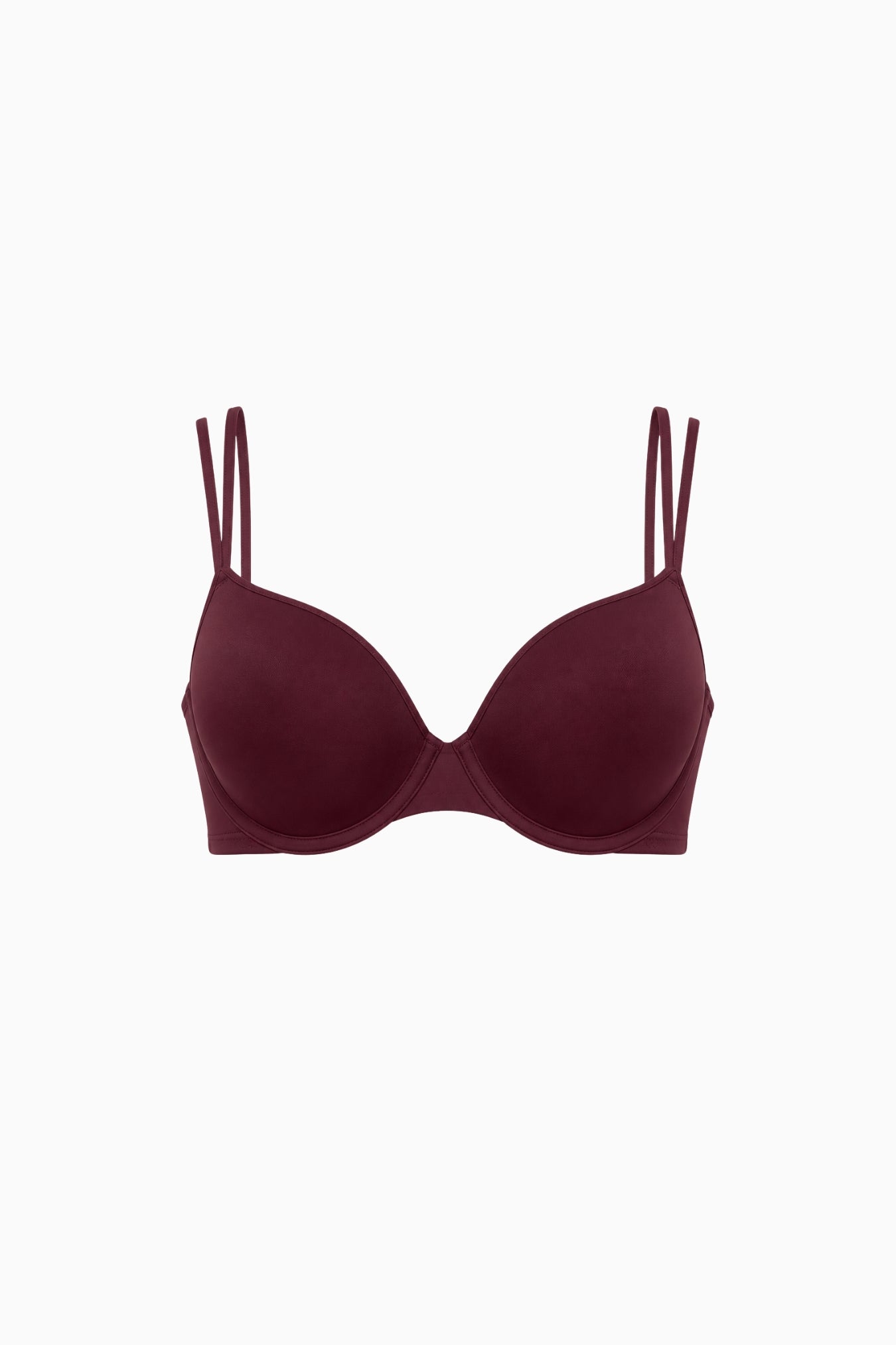 Dark Red Mesh T-Shirt Bra – Size 10C | Archive Sample Main image