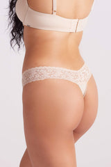 Sabrina Microfibre G-String Taupe