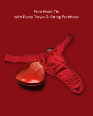 Twyla Silk G-String Black