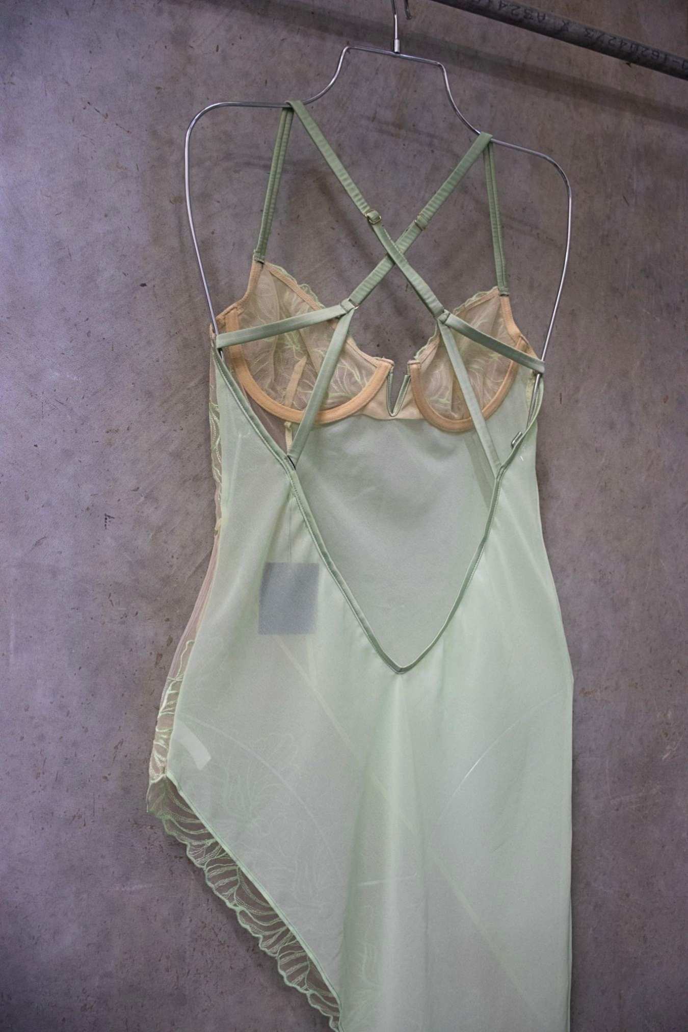 Gaia Silk Underwire Slip Dress – Size S | Archive Sample Secondary image