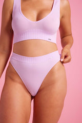 Ivy Seamfree High Waist G-string Orchid