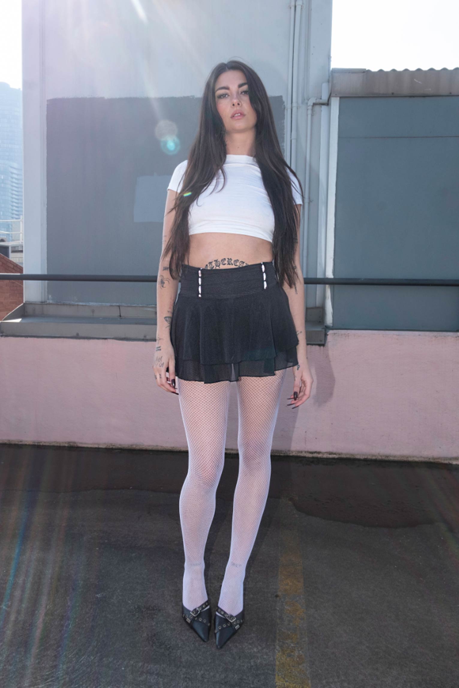 Jae Bunny Mini Skirt Black Pink – Size S | Archive Sample Main image