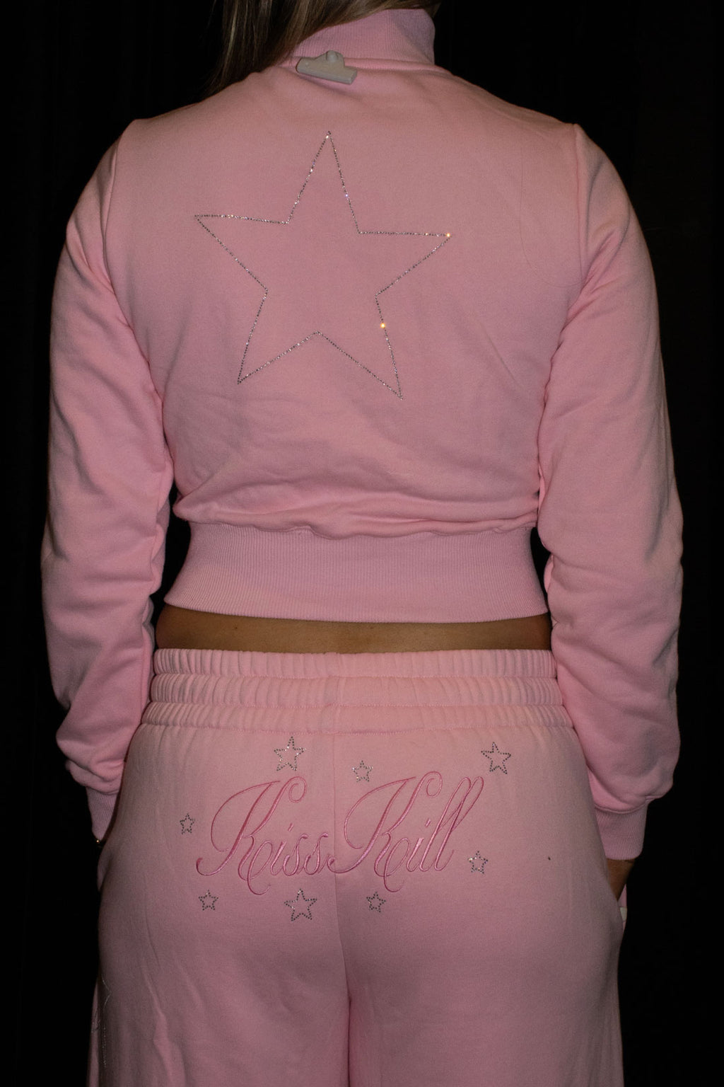 KKXRD Pink Diamante Tracksuit Set | Sample