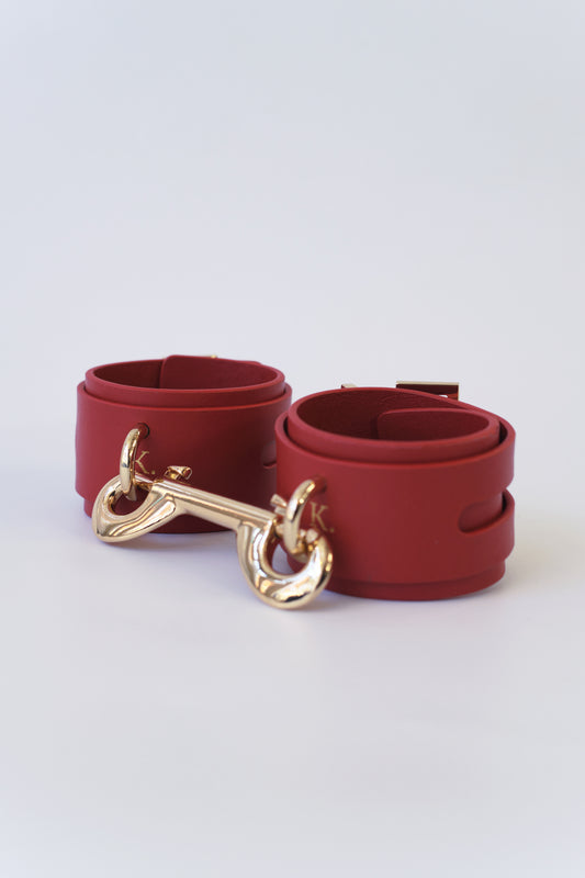 Kink Emelia Handcuffs Red 1531