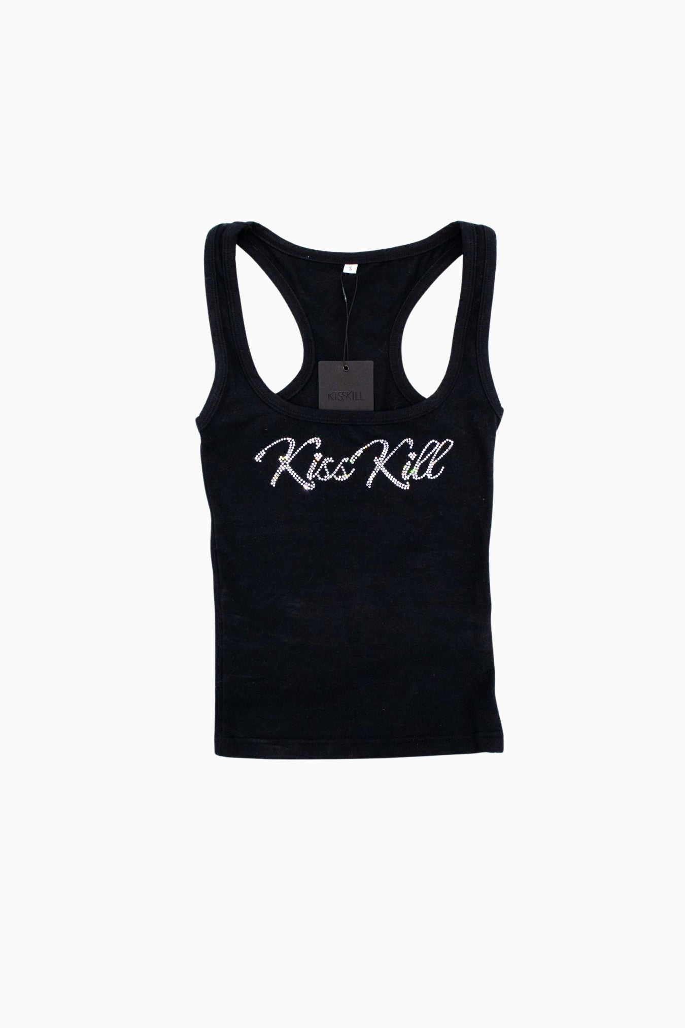 KissKill Diamante Tank Top – Size XXS | Archive Sample Secondary image