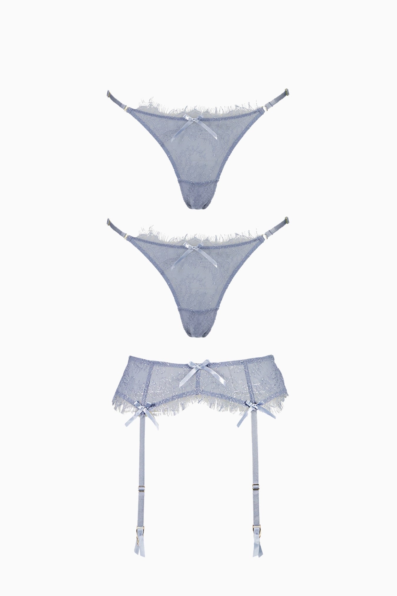 Maia 2 Pack Brazilian Knicker & Suspender Main image