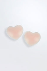 Nipple Pasties Re-Usable Silicone Covers Pink Heart
