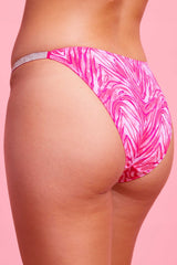 Vixen Microfibre Knicker Pink Zebra