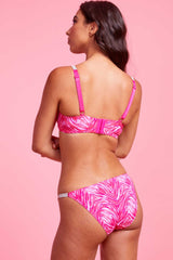 Vixen Microfibre Knicker Pink Zebra