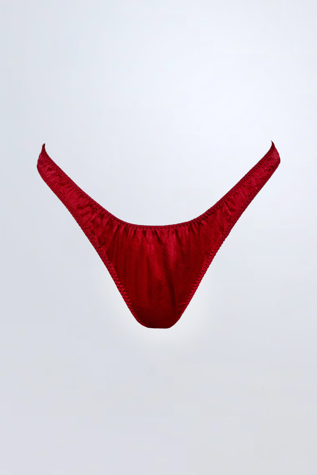 Twyla Silk G-String Red
