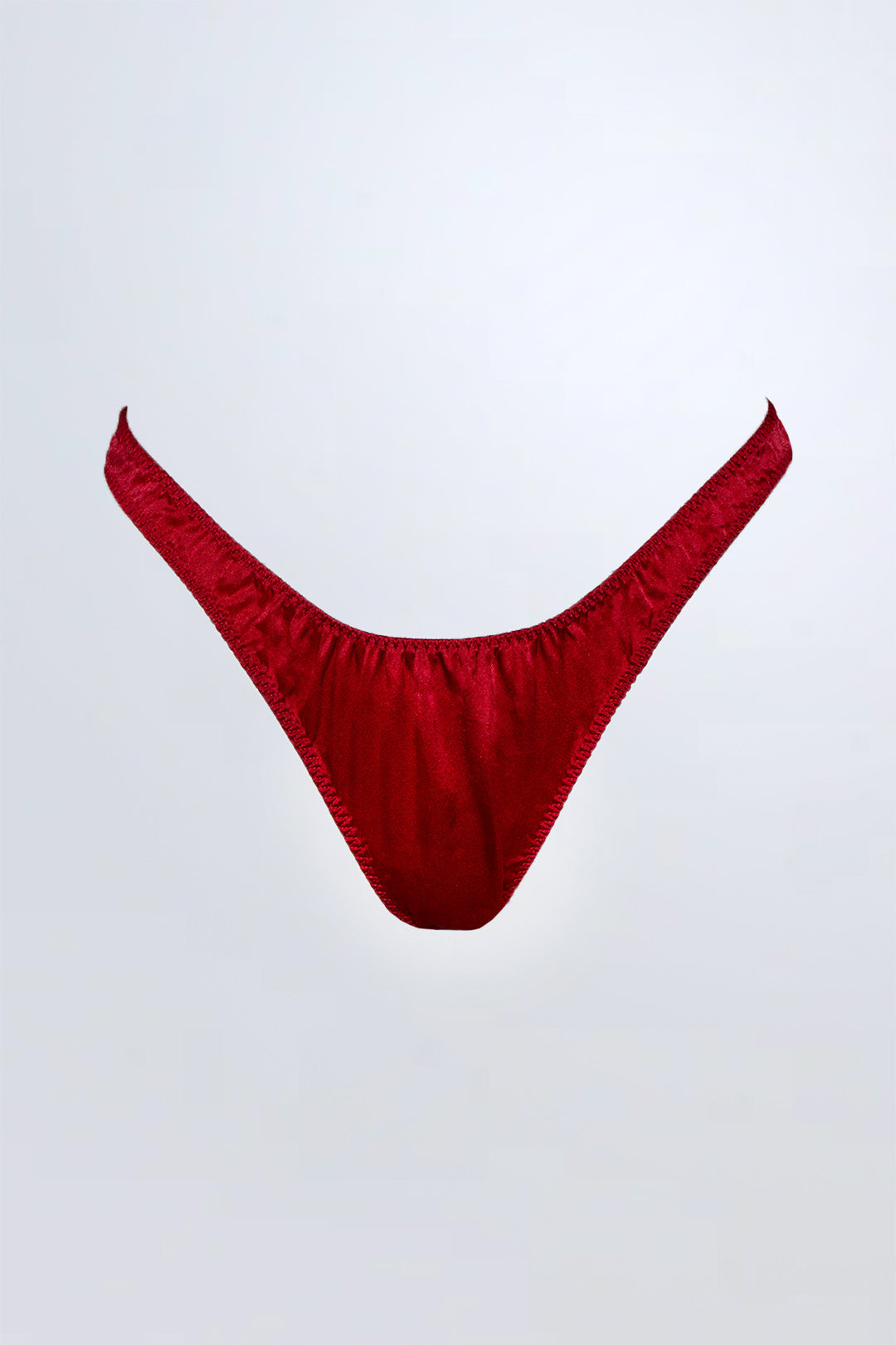 Twyla Silk G-String Red