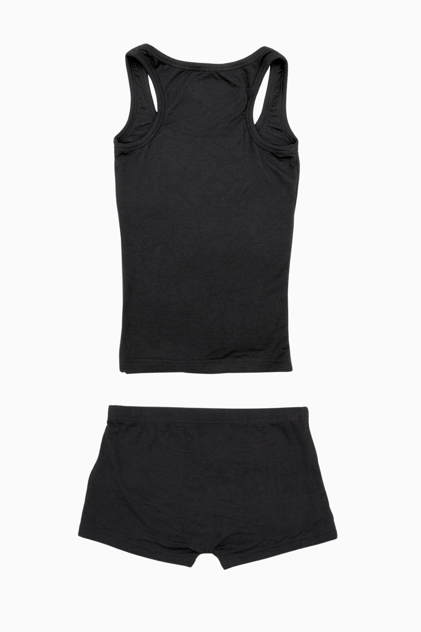 Signature Tank & Short Set Black Unbranded – Size XS/S | Archive Sample