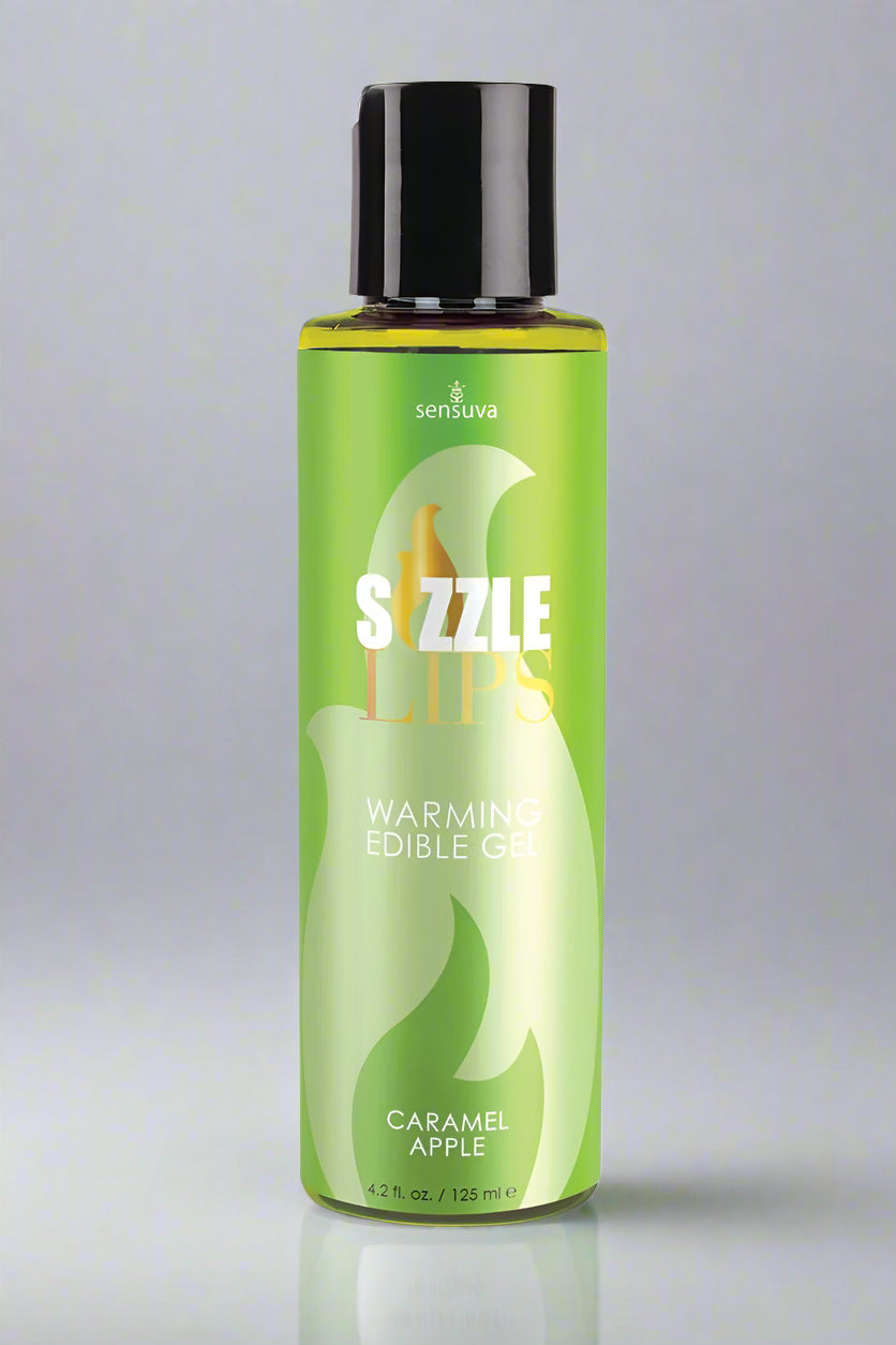 Sizzle Lips Edible Warming Gel Caramel Apple