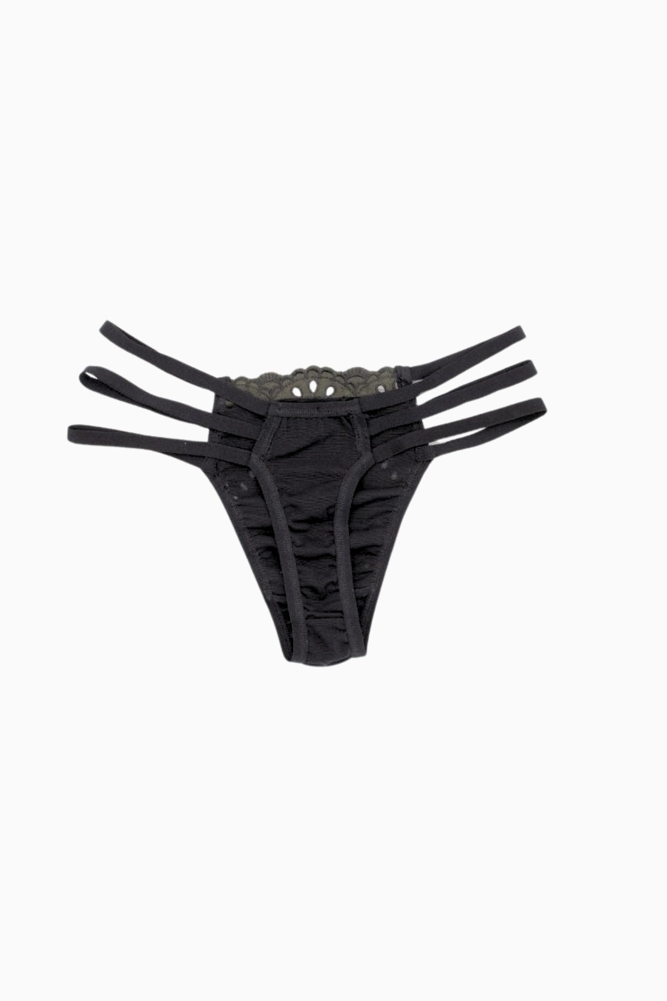 Strappy PU Leather G-String – Size S | Archive Sample
