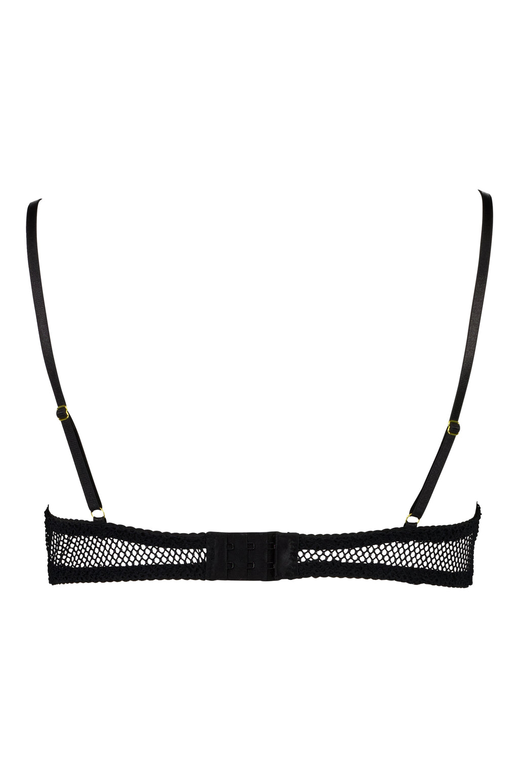 Tatiana Bra Fishnet Black