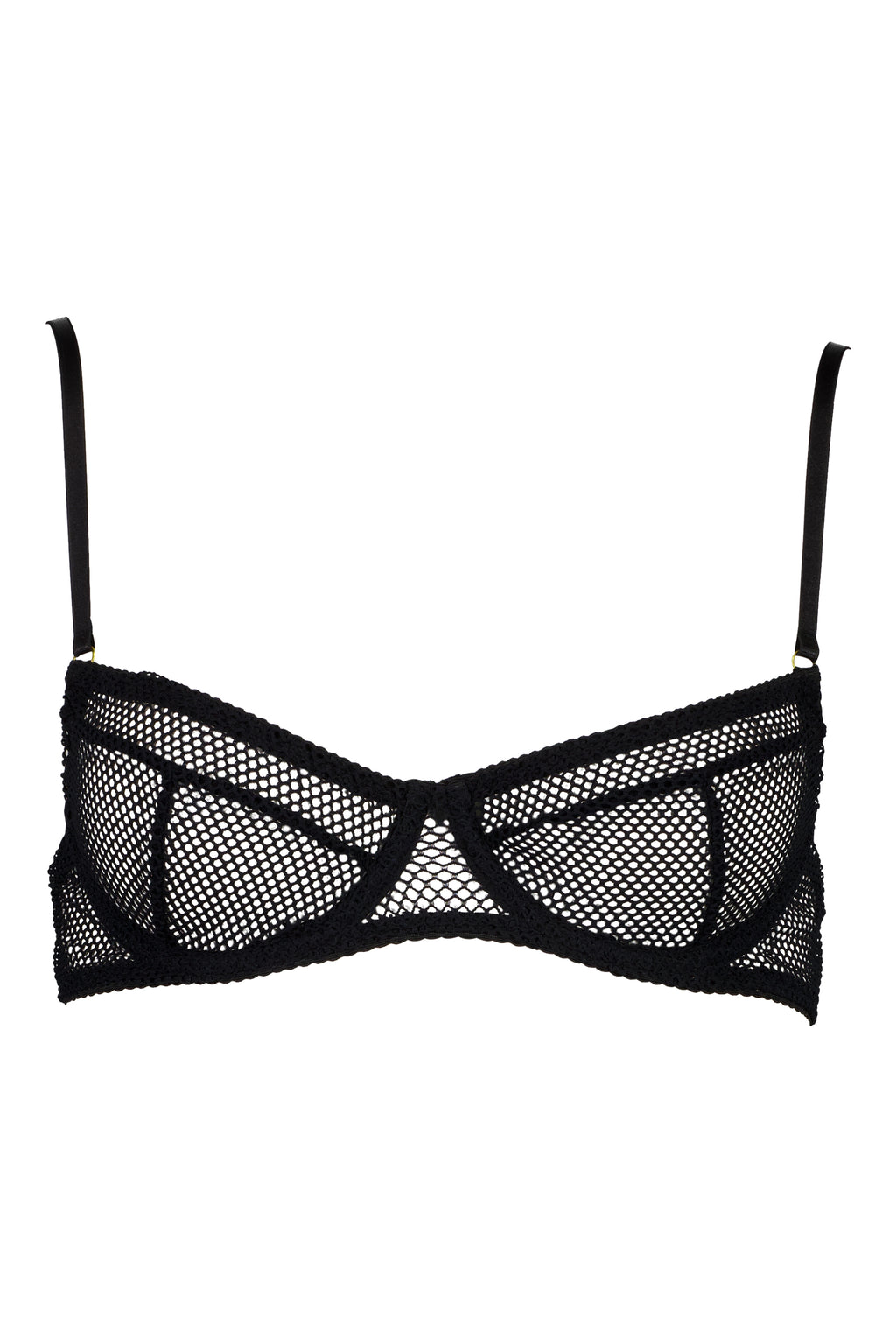 Tatiana Bra Fishnet Black