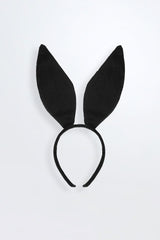 Bunny Ears Satin Black