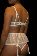 3 Piece Polka Dot Set White