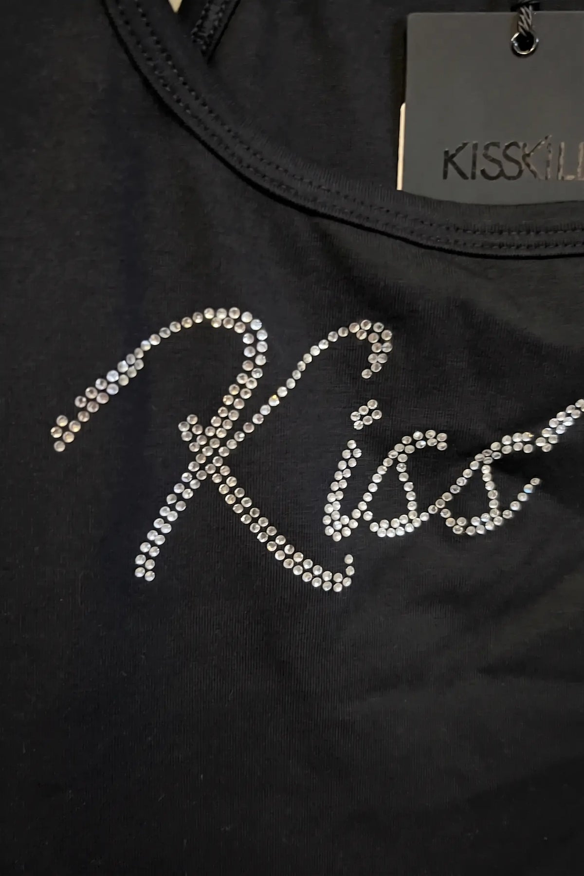 KissKill Diamante Tank Top – Size S | Archive Sample
