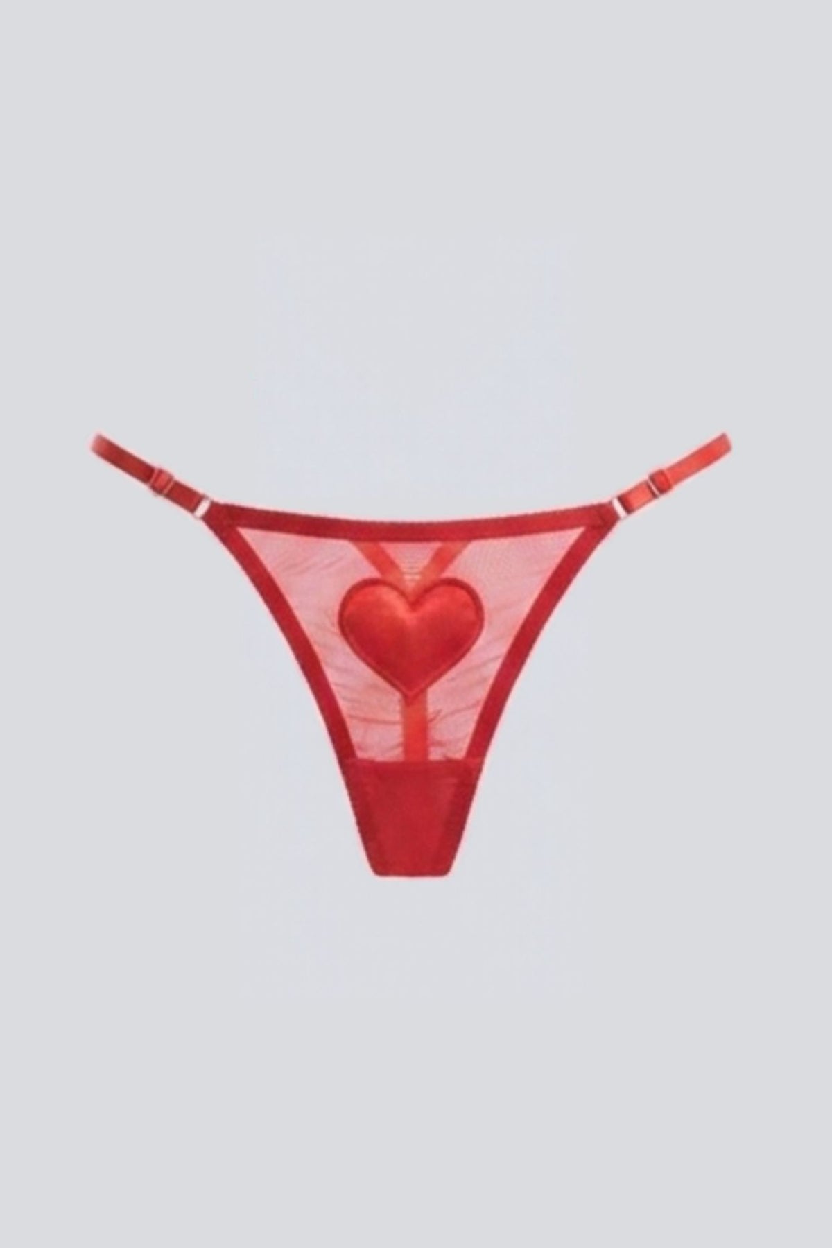 I Love Me G-String Red