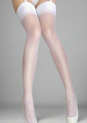 Stockings Sheer White