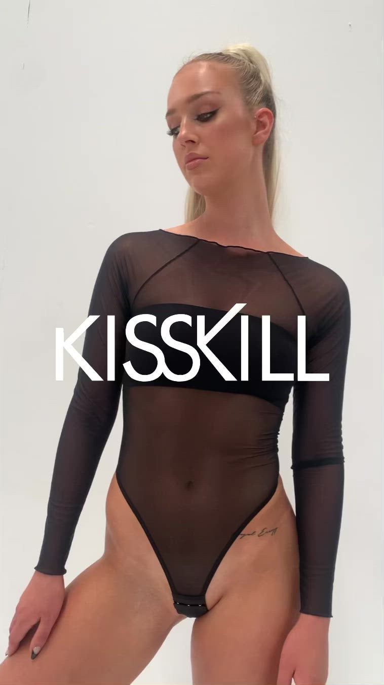 Addict Mesh Bodysuit | Archive Sample