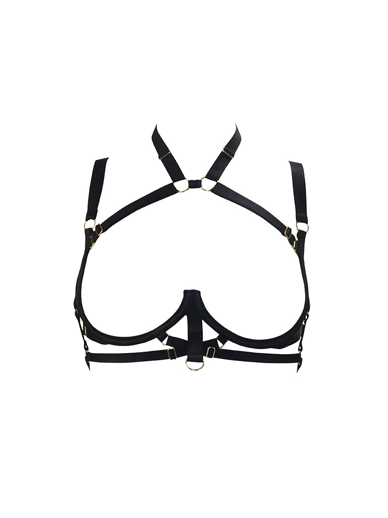 Addict Open Bra G-String Set | Archive Sample