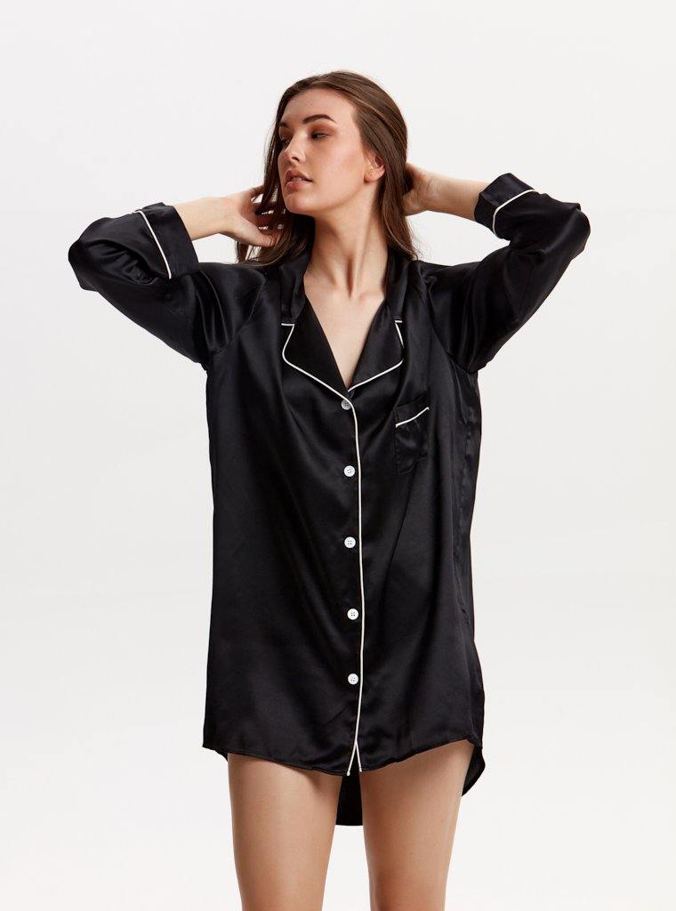 KISSKILL SILK SLEEP SHIRT | KISSKILL SILK SLEEP SHIRT | KISSKILL Online Designer Lingerie Main image