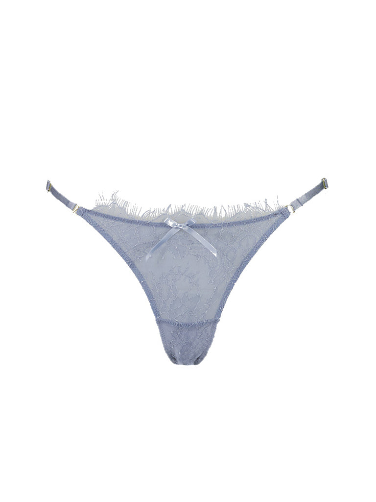 Maia Lace Knicker Powder Blue Main image