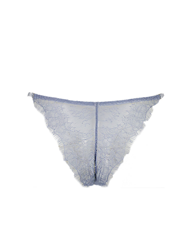 Maia Lace Knicker Powder Blue Secondary image